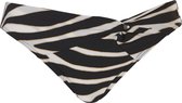 TC WoW - Ten Cate - Zebra Knot Bikini Broek - maat 44 - Dierenprint Wit Zwart