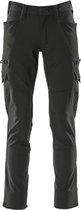 Mascot Accelerate Stretch Broek Dijbeenzakken 18279 - Mannen - Zwart - 44