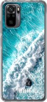 6F hoesje - geschikt voor Xiaomi Redmi Note 10 Pro -  Transparant TPU Case - Perfect to Surf #ffffff