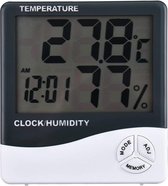 dementieklok - tempo di saldi thermometer hygrometer digitale klok Date met LCD-display 12/24 uur Alarm