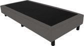 Bedworld Boxspring 80x210 - Lederlook - Donker grijs (MD996)