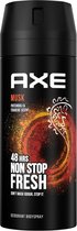 Bol.com Axe Musk Bodyspray Deodorant - 6 x 150 ml - Voordeelverpakking aanbieding