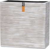 Capi Europe - Bloembak envelop hoog Rib 31x16x29 ivoor