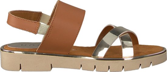 Unisa Noles Sandalen - Meisjes - Goud - Maat 33 | bol.com