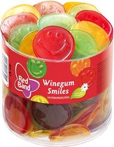 Red Band Winegum Smiles 1 pot à 150 stuks - Zacht snoep - Winegums met fruitsmaak - Zoet