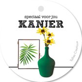 Tallies Cards - kadokaartjes  - bloemenkaartjes - Speciaal voor jou Kanjer - Plant - set van 5 kaarten - geslaagd - diploma - zwemdiploma - rijbewijs - 100% Duurzaam