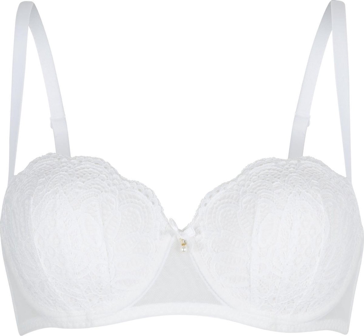 LingaDore 6012-2 Strapless Balconet BH Wit