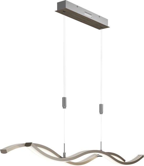 Lucande - Hanglampen- met dimmer - 1licht - ijzer, aluminium, kunststof - aluminium - Inclusief lichtbron