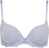 Sapph Madison Pu Bra Dames Blauw-70D