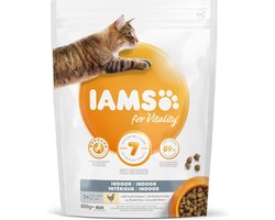 5x Iams Kat Adult Indoor Kip 800 gr