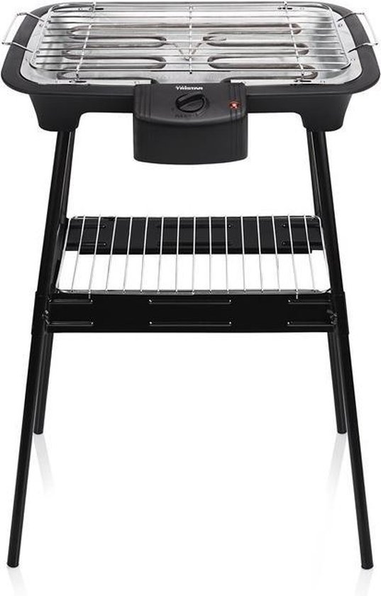 Tristar BQ-2883 Elektrische Barbecue Staand - Te gebruiken als Tafel BBQ - Regelbare Thermostaat - 2000 Watt - Afbeelding 6