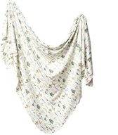 Copper Pearl jersey swaddle - Aspen