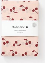 Studio Ditte Dekbedden Hoeslaken Kersen roze donkerrood