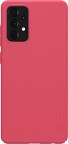 Nillkin - Samsung Galaxy A72 Hoesje - Super Frosted Shield - Back Cover - Rood
