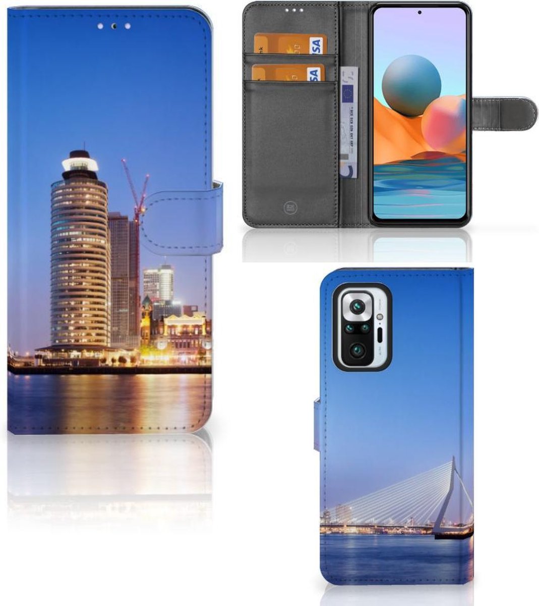 Xiaomi Redmi Note 10 Pro Flip Cover Rotterdam