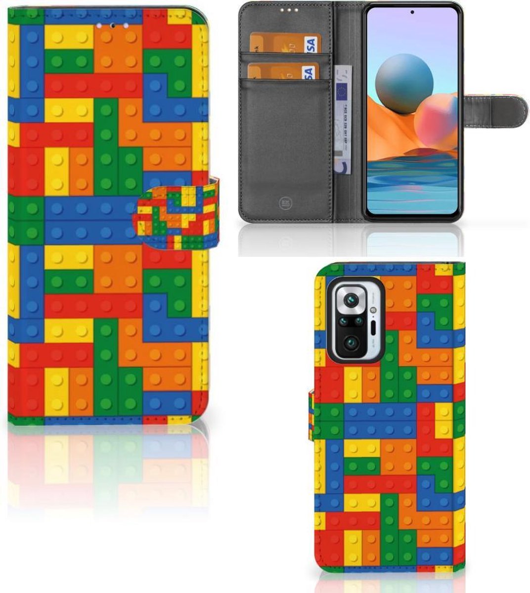 Xiaomi Redmi Note 10 Pro Telefoon Hoesje Blokken
