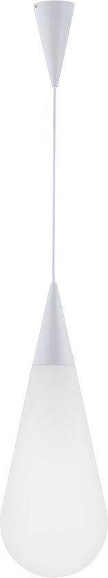 LED Hanglamp - Torna Renny - 4W - Warm Wit 3000K - Rond - Mat Chroom - Aluminium