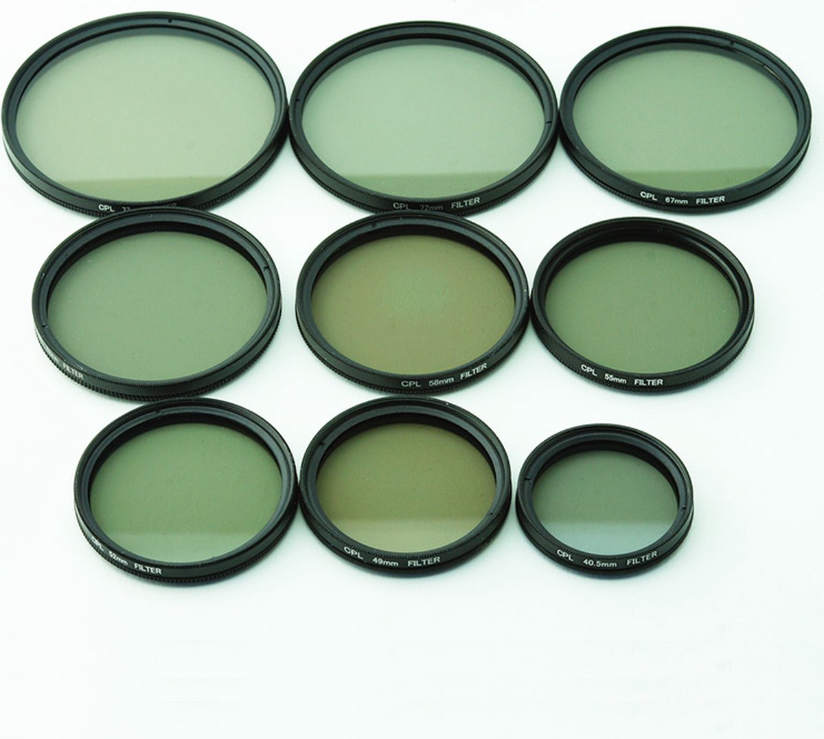 58mm CPL Polarisatie filter camera lens Canon Nikon Sony