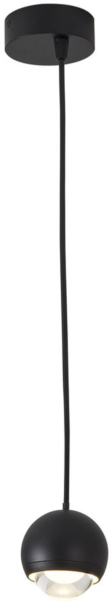 Hanglamp LED Modern Zwart Aluminium - Scaldare Lunata