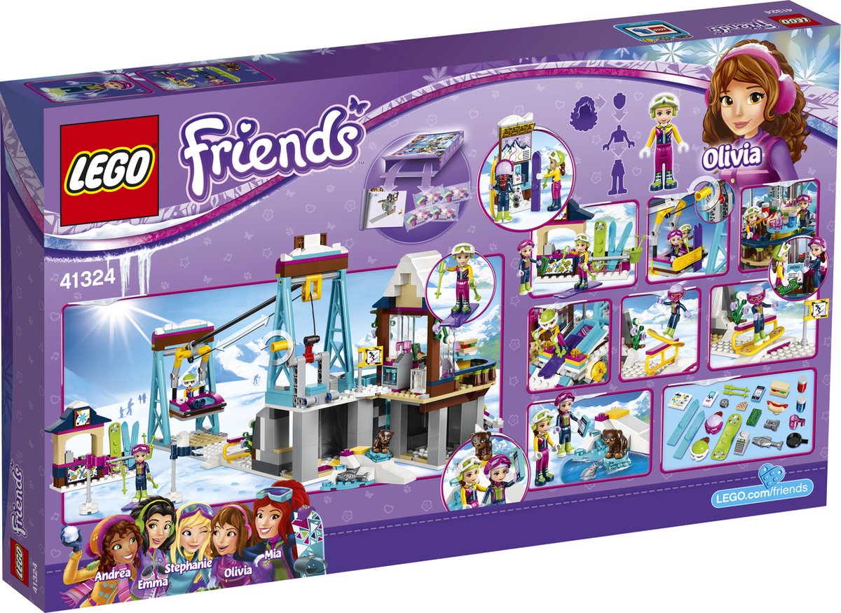 LEGO Friends Wintersport Skilift - 41324 — afbeelding 7