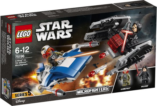 A-Wing™ vs. TIE Silencer™ Microfighters