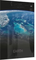 Florida, Bahama's en Cuba vanuit het ISS, NASA Science - Foto op Plexiglas - 60 x 80 cm