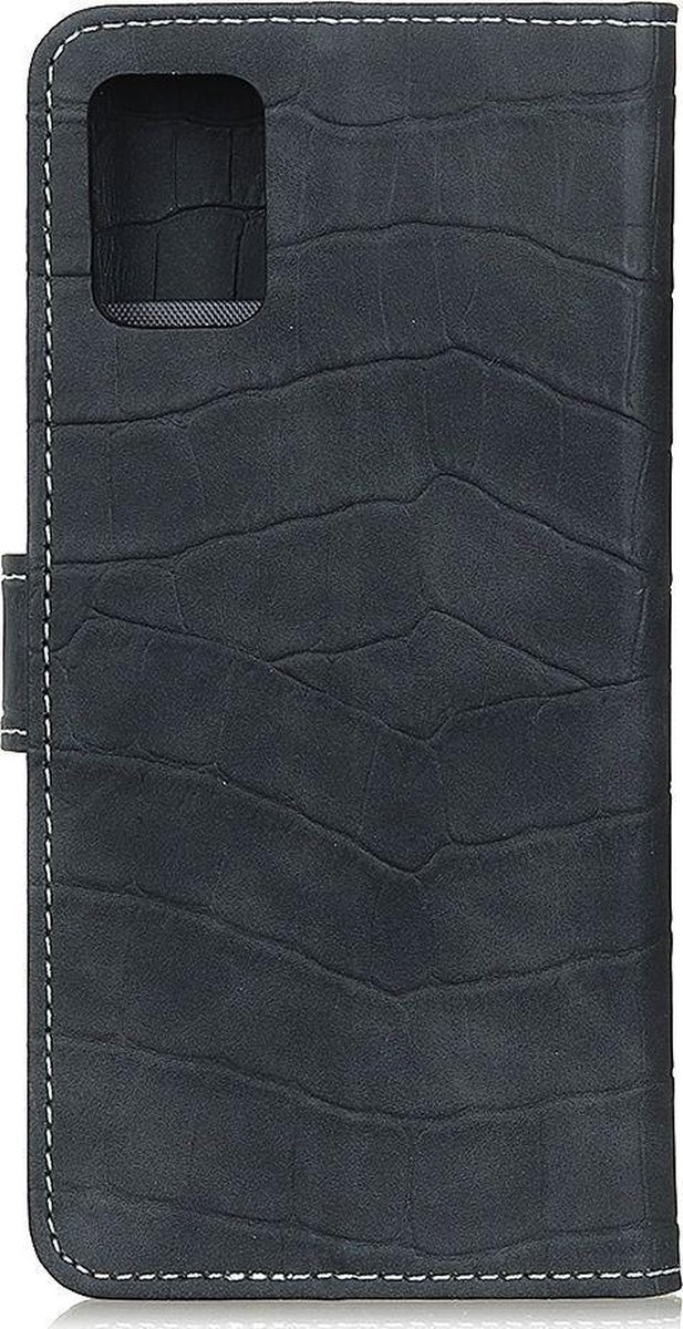 Poco F3 Hoesje Mobigear Crocodile Serie Kunstlederen Bookcase