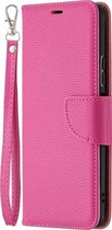 Xiaomi Redmi Note 10 Pro Hoesje - Mobigear - Excellent Serie - Kunstlederen Bookcase - Magenta - Hoesje Geschikt Voor Xiaomi Redmi Note 10 Pro