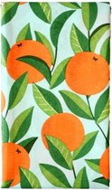 Siretessile Tafelkleed Samba 140 X 180 Cm Polykatoen Oranje
