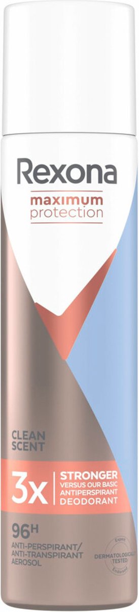 Goedkoopste Rexona Deodorant Spray Maximum Protection Clean Scent 100 ml