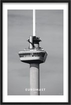 MINUSTO Poster - Euromast Rotterdam - 42 X 30 Cm - Wit