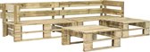 Medina 4-delige Loungeset pallet hout