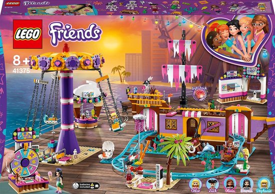 LEGO Friends Heartlake City Pier met Kermisattracties - 41375 | bol.com