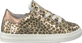 Develab 42550 Lage sneakers - Leren Sneaker - Meisjes - Goud - Maat 23