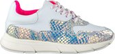 Pinocchio P1253 Lage sneakers - Leren Sneaker - Meisjes - Wit - Maat 23