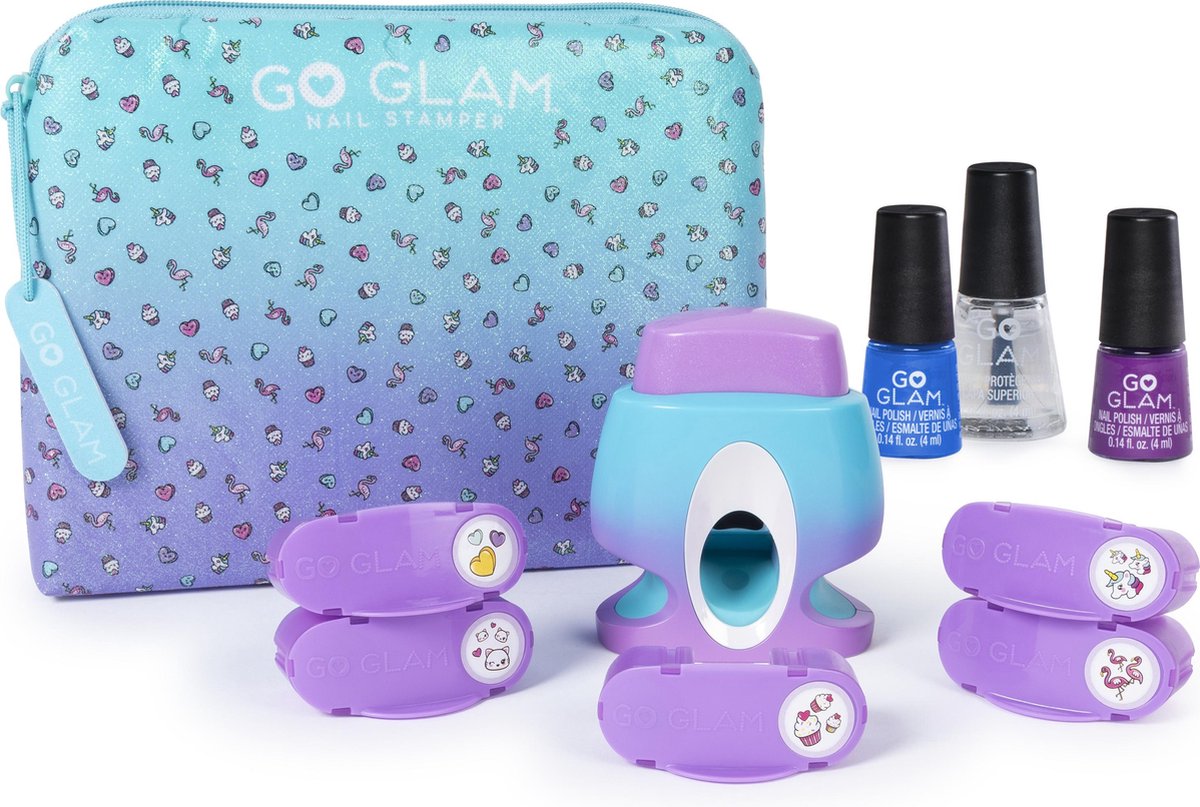 Cool Maker, recharge de coffret de motifs Love Story GO GLAM, décorez 50  ongles avec la machine GO GLAM Nail Stamper