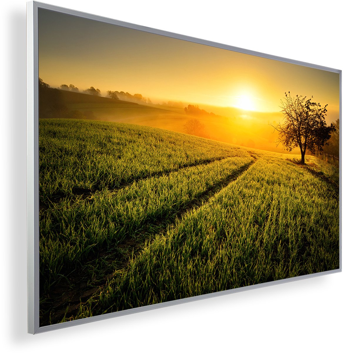 Infrarood Verwarmingspaneel 450W met fotomotief en Smart Thermostaat (5 jaar Garantie) - Zonsondergang 55