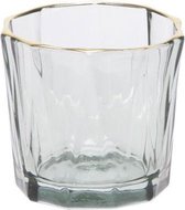 Theelichthouder Glas - Waxinelichthouder - Venice Groen - ø7,5cm
