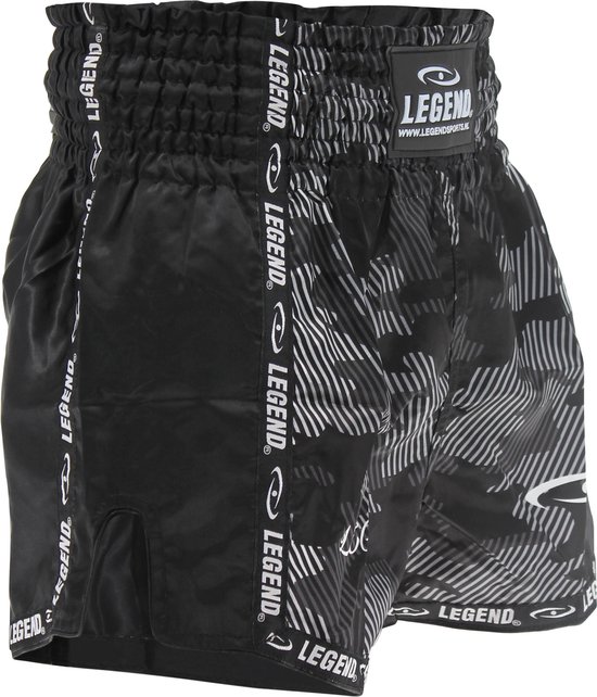 Legend Kickboxing Shorts Camo Noir M