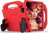 Apple iPad Pro 11 (2021) Hoes - Mobigear - Kidsproof Serie - EVA Schuim Backcover - Rood - Hoes Geschikt Voor Apple iPad Pro 11 (2021)