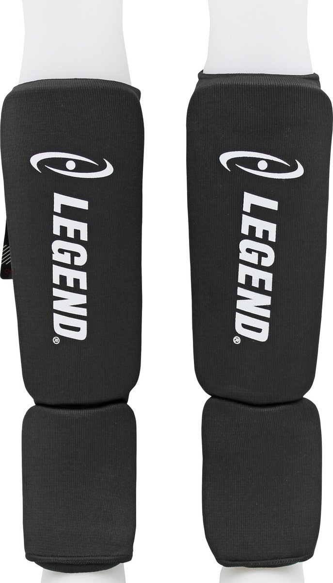 Legend Sports Scheenbeschermers Easy Zwart Maat M