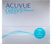 +4.50 - ACUVUE® OASYS 1-Day WITH HYDRALUXE - 90 pack - Daglenzen - BC 9.00 - Contactlenzen