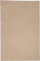 Jute buitenkleed - Fora Tile Naturel 240x330cm