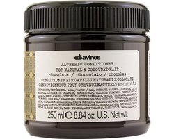 Davines Alchemic Conditioner Chocolate - Gekleurde conditioning crème voor donkerbruin haar