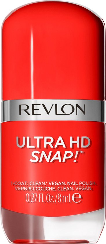 Revlon Ultra HD Snap! nagellak 8 ml Rood Glans