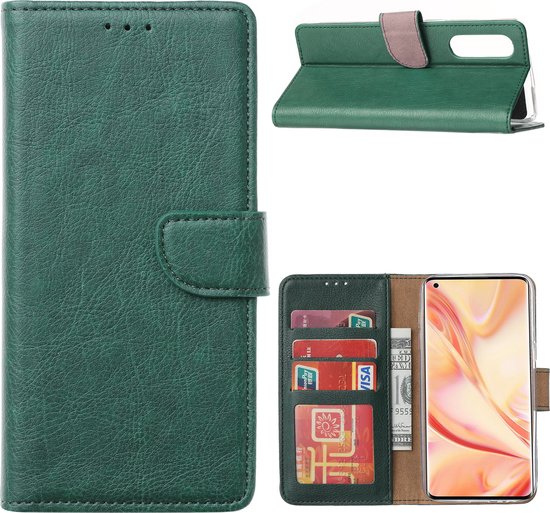 Oppo Reno 15 5G Lederen hoesje met structuur