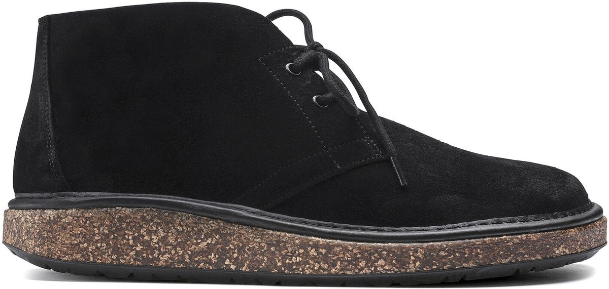 Birkenstock Milton mid narrow casualschoenen uni 1017310 Zwart