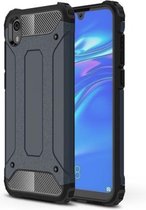 Magic Armor TPU + PC combinatiehoes voor Huawei Honor 8S (marineblauw)