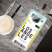Voor Xiaomi Mi 10T Lite 5G Boarding Pass Series TPU telefoon beschermhoes (Los Angeles)