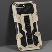 Vanguard Warrior All-inclusive tweekleurige schokbestendige TPU + pc-beschermhoes met houder voor iPhone 6s Plus / 6 Plus (goud)